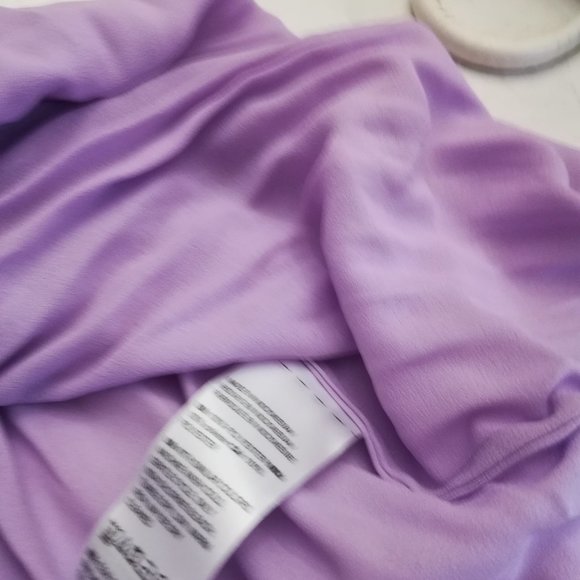 CHICO'S LAVENDER  PLEASANT PLISEE TOP - Picture 4 of 6